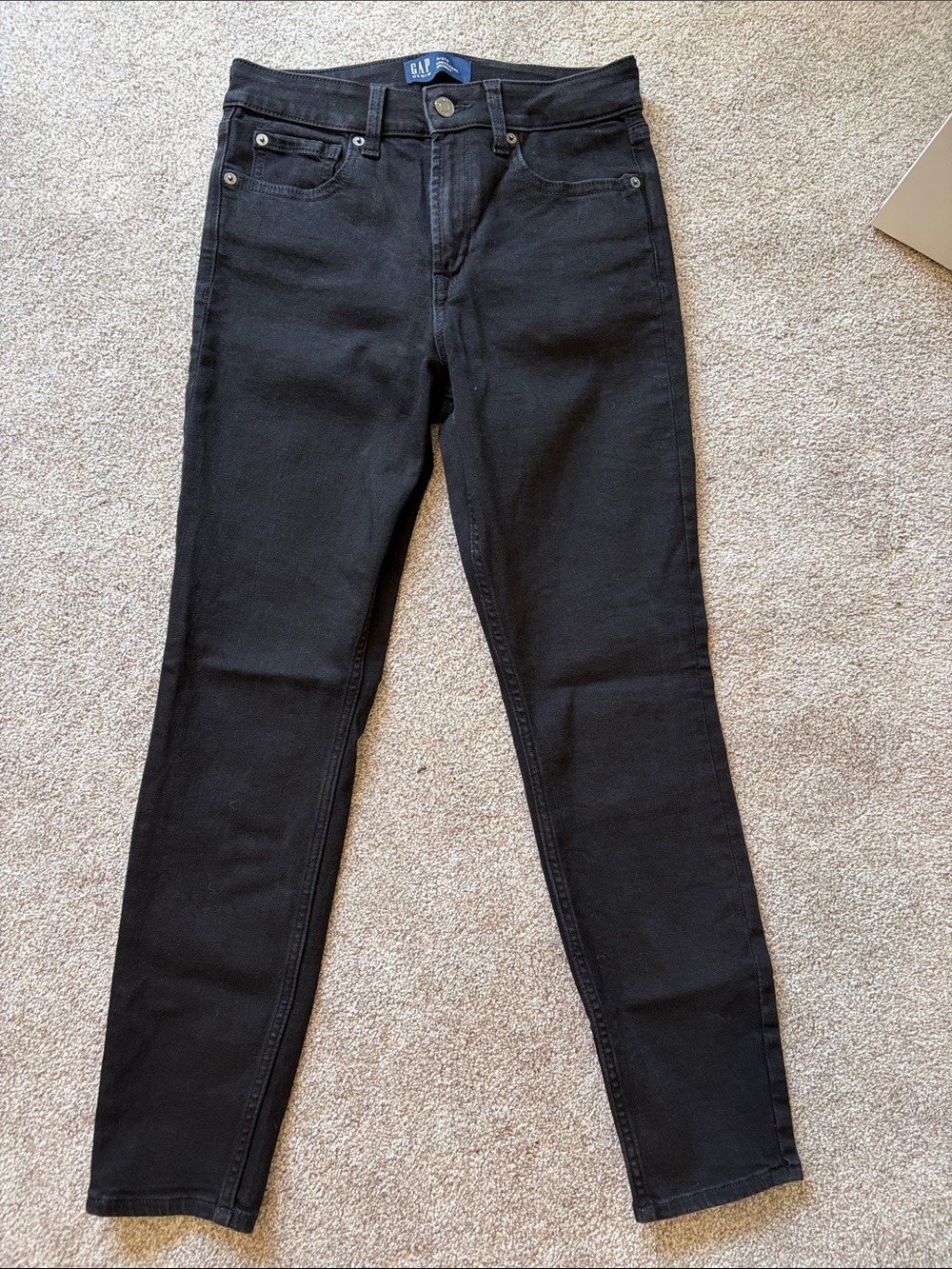GAP Women's Black Skinny High-Rise Jeans